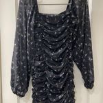 Revolve Black Floral Dress Photo 0