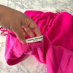 Amanda Uprichard Jasalina Ruched Mini Dress Hot Pink Photo 7