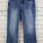 Kancan Onyx Casual Medium Wash High Rise Holly Flare Jeans Size 7/27 Blue Photo 0