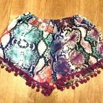 Ocean Drive Tassel Geometric Athletic Leisure Pom Pom Shorts Size Small … Photo 5