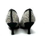 Stuart Weitzman black suede and tweed heels, size 9 Photo 5