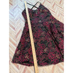 Jump Apparel Wendy Liu Black Pink Gold Lace Criss Cross Halter Dress 9 10 Prom Size undefined Photo 8