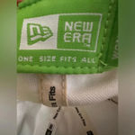 New Era white and lime green Red Sox hat NWOT Photo 2