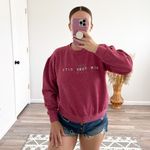 Vintage NYC‎ berry pink crewneck sweatshirt Photo 1