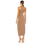Michael Costello x REVOLVE Rylan Midi Dress Size Small Tan Photo 3
