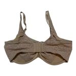 Wacoal Lace Bra Full Coverage Underwire Support Beige 38D Photo 1