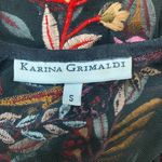 Karina Grimaldi Regina Embroidered Mini Dress Size Small Photo 4
