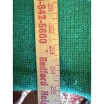 Vintage Cecily Green Wool Blend Plaid Trim Cardigan Jacket Holiday Christmas‎ S Photo 7