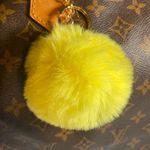 Bag / Purse Pompom Charm #112 Yellow Photo 1