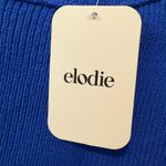 Elodie  Aida Royal Blue Crew Neck Sweater Photo 2