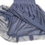 Bailey blue  Sheer Fit & Flare Cocktail Dress Photo 10