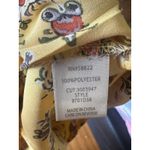 Max Studio  Yellow Floral Blouse - Tie Waist - Bright Summer Print Photo 6