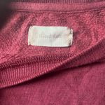 Altar'd State  Burgundy Sweatshirt Photo 1