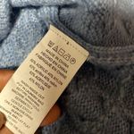 Michael Kors  Blue Cable Knit Turtleneck Sweater SIZE M Photo 4