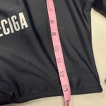 Relleciga  Women's Size Large Black Swim Shirt Rashguard Long Sleeve‎ Crop Top Photo 6