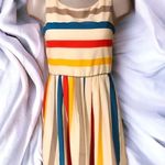 American Rag  Multicolor Sleeveless Stripe Sundress Photo 0