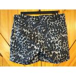 Isaac Mizrahi  New York Women's Leopard Tailored  Short Size 6 (0685) Photo 2