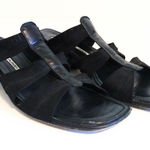 Donald J. Pliner Den Black Mesh Heeled Sandals Black Size 7.5 Photo 0