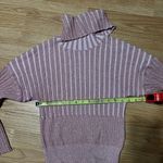 7th Avenue Mauve Ribbed Knit Maxi Skirt Set ladies small Pink Photo 5