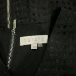 1. State  black gingham crop top in size xs Photo 2