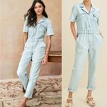 Fatherty Blythe denim organic cotton jumpsuit Blue Photo 2