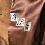 Vintage Suede Double Breasted Coat with Fur Collar M/L Size M Photo 7