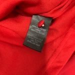 Lulus Lulu’s Red Button Collar Dress NWT Size S Photo 4