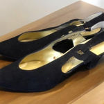 Valerie Stevens Vintage Y2K  black suede Pumps Women’s Size 8‎ heels Photo 0