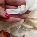 Taj by Sabrina Crippa silk beaded sequin gorgeous medium M tunic top cover swim Pink Photo 5