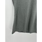 Nike Pro Dri-Fit Grey Short Sleeve V-Neck Activewear T-Shirt Women's Size Small Photo 3