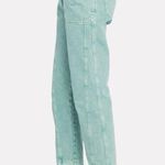 Isabel Marant ÉTOILE Tucson Cropped Straight-Leg in Celadon Photo 3