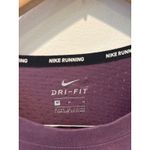 Nike Dri Fit Long Sleeve Running Shirt Purple Mesh Accents Athletic Top M Photo 1