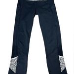 Lululemon Pace Rival Crops Size 4 Black White Photo 0