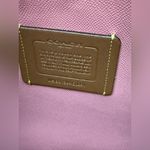 Coach C0692 Willow Tote In Colorblock Pebble Leather Shoulder Plum/ Pink Photo 4