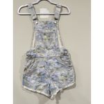 Anthropologie  Pilcro Floral Cut-Off Short Overalls Photo 2