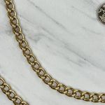 Lightweight Coin Charm Gold Tone Metal Chain Link Belt ✨ Photo 9