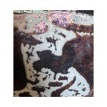 Winter Kate Purple Silk Blend Velvet Burnout Jasmine Open Cardigan Size Small Photo 3