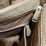 Fossil  Preston Woven Straw and Leather Shopper Shoulder Bag Photo 10