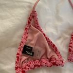 Triangl  Bikini Pink Crochet Photo 4