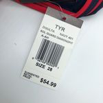 Tyr. Solid Guard Diamondfit Durafast Lite One Piece Swimsuit Navy Blue Red 28 Photo 5