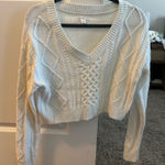 Aeropostale Cropped Sweater Knit Cable Photo 0