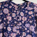  Shirt Women’s Size M Lucky Brand Floral Too Boho Chic Photo 0