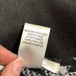 Charlotte Russe  Womens Sheath Dress Plaid Houndstooth Mini Black White Small Photo 8