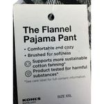 Sonoma  Black Plaid Soft Cotton Blend Flannel Pajama Pants W/Pockets Size XXL NWT Photo 7