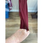 Women's Red Palazzo Pant Jumpsuit small Sleeveless Rhinestone Buckle burgundy Multiple Size M Photo 3