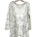 Forgotten Grace Women's Cream Knitted Cardigan Photo 1