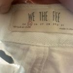 Free People  Living Good Vibrations white 25 Jean shorts Photo 4