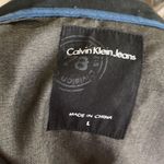 Calvin Klein  coat women’s size large gray and black with hood Photo 14
