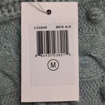 Cyrus Evolution by  Cable Knit Balloon Sleeve Pullover Sweater Brgtn Blue M New Photo 8