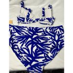 Kona Sol  Underwire Bikini Top and Bottom Blue‎ Size 3X and D/DD Photo 5